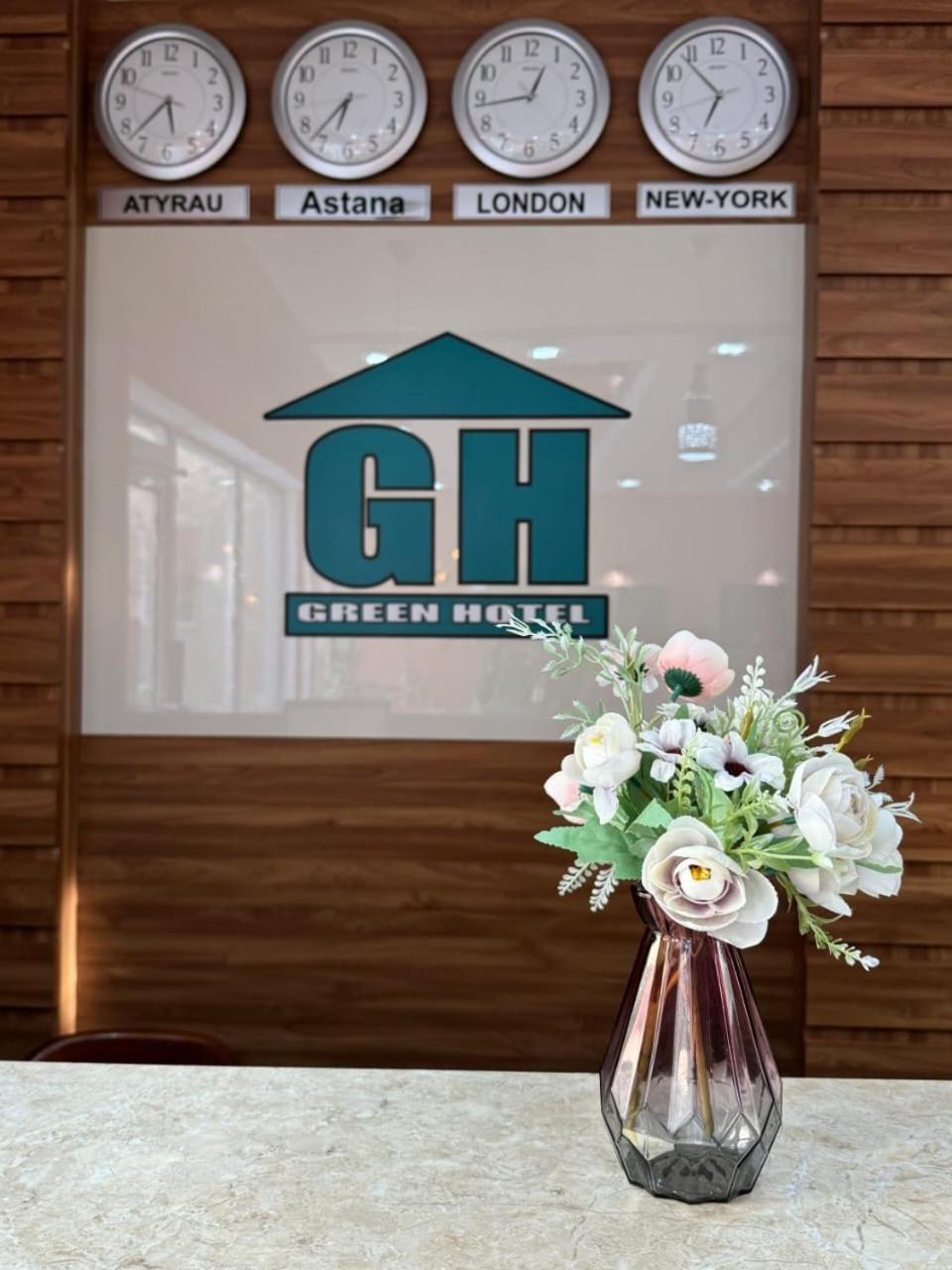 Green Hotel أتيراو المظهر الخارجي الصورة