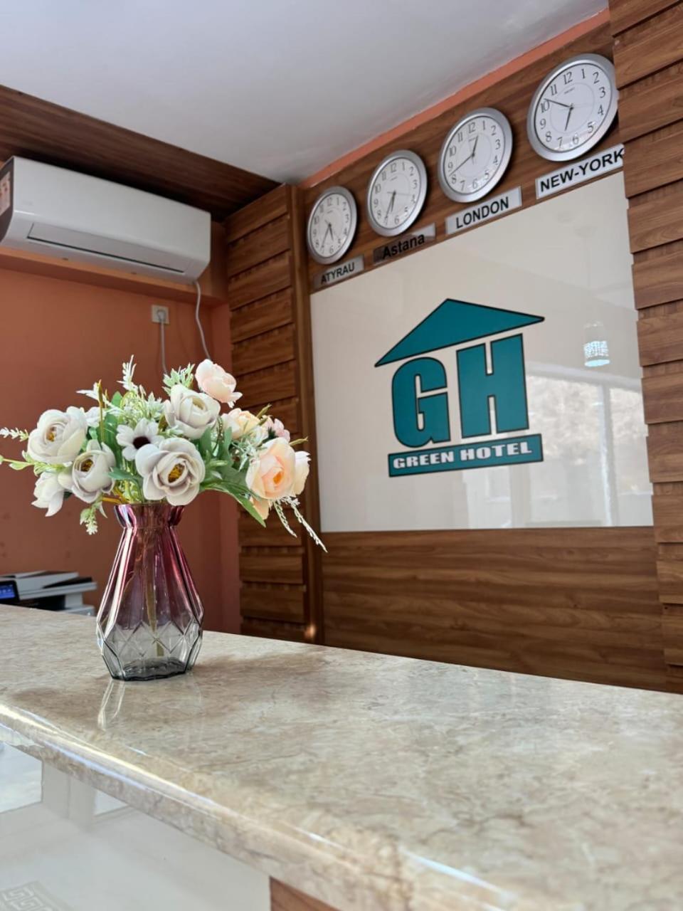 Green Hotel أتيراو المظهر الخارجي الصورة